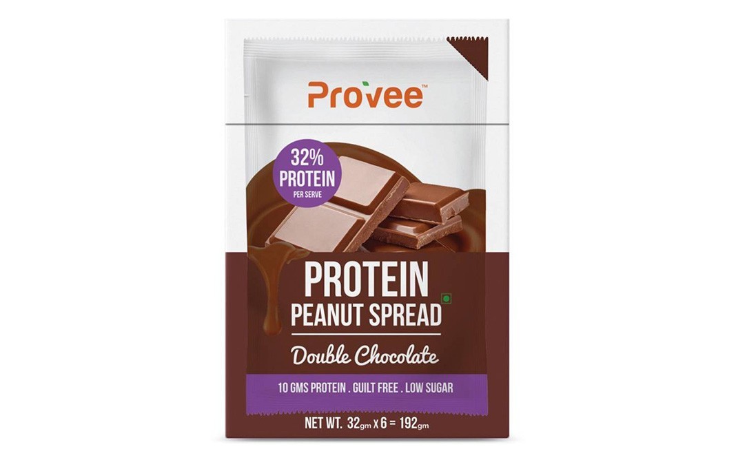 Provee Protein Peanut Spread Double Chocolate   Box  192 grams
